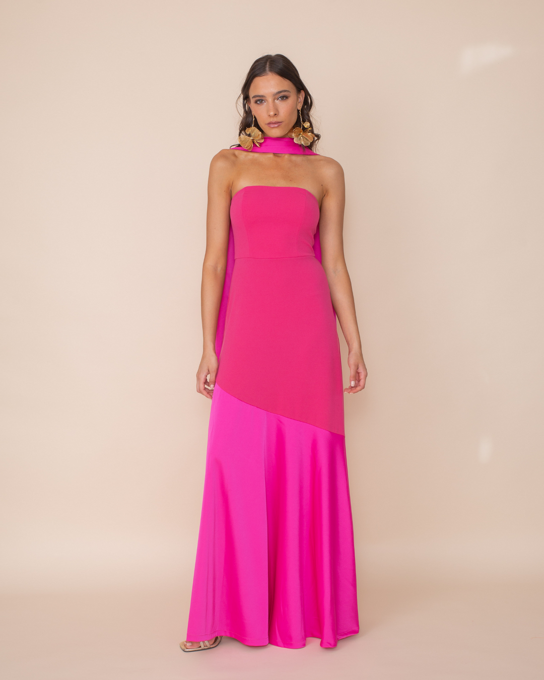 Vestido Ágata Fucsia