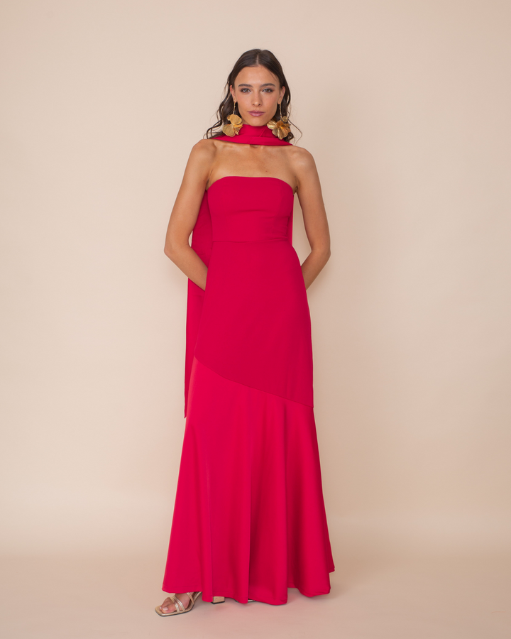 Vestido Ágata Rojo