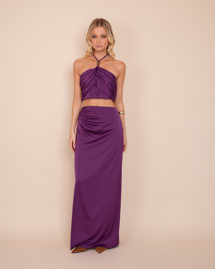 Falda Chiara Morado