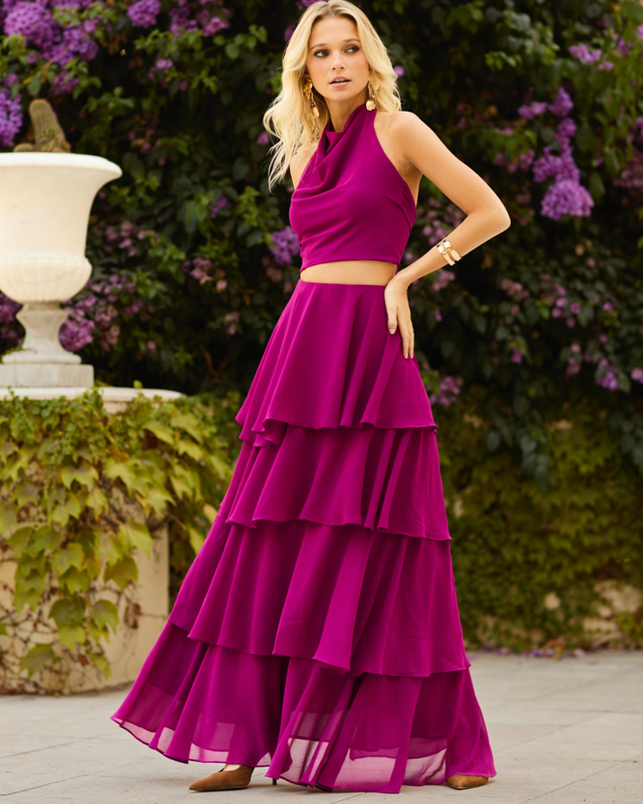 Falda Gia Magenta