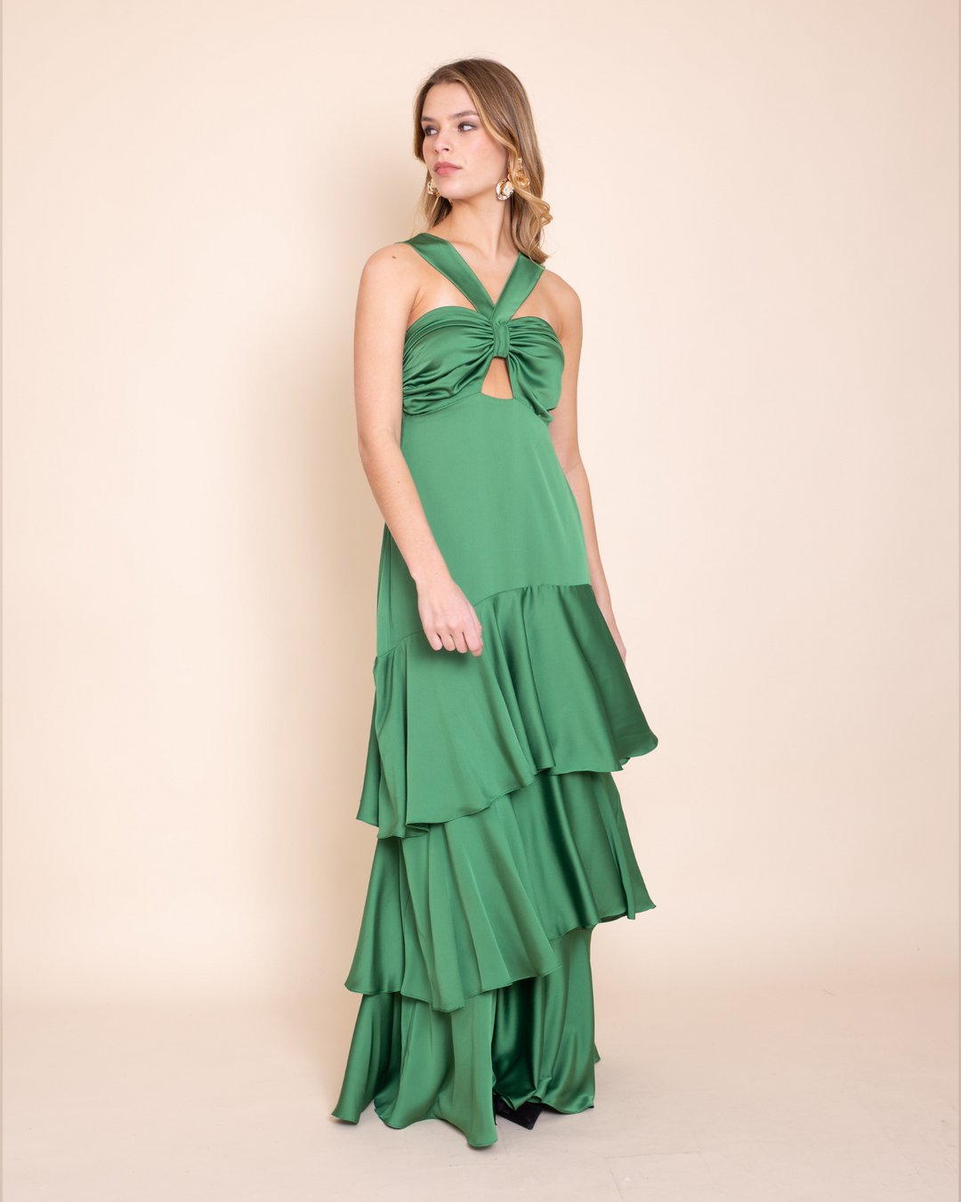 Vestido Lia Verde Pistacho