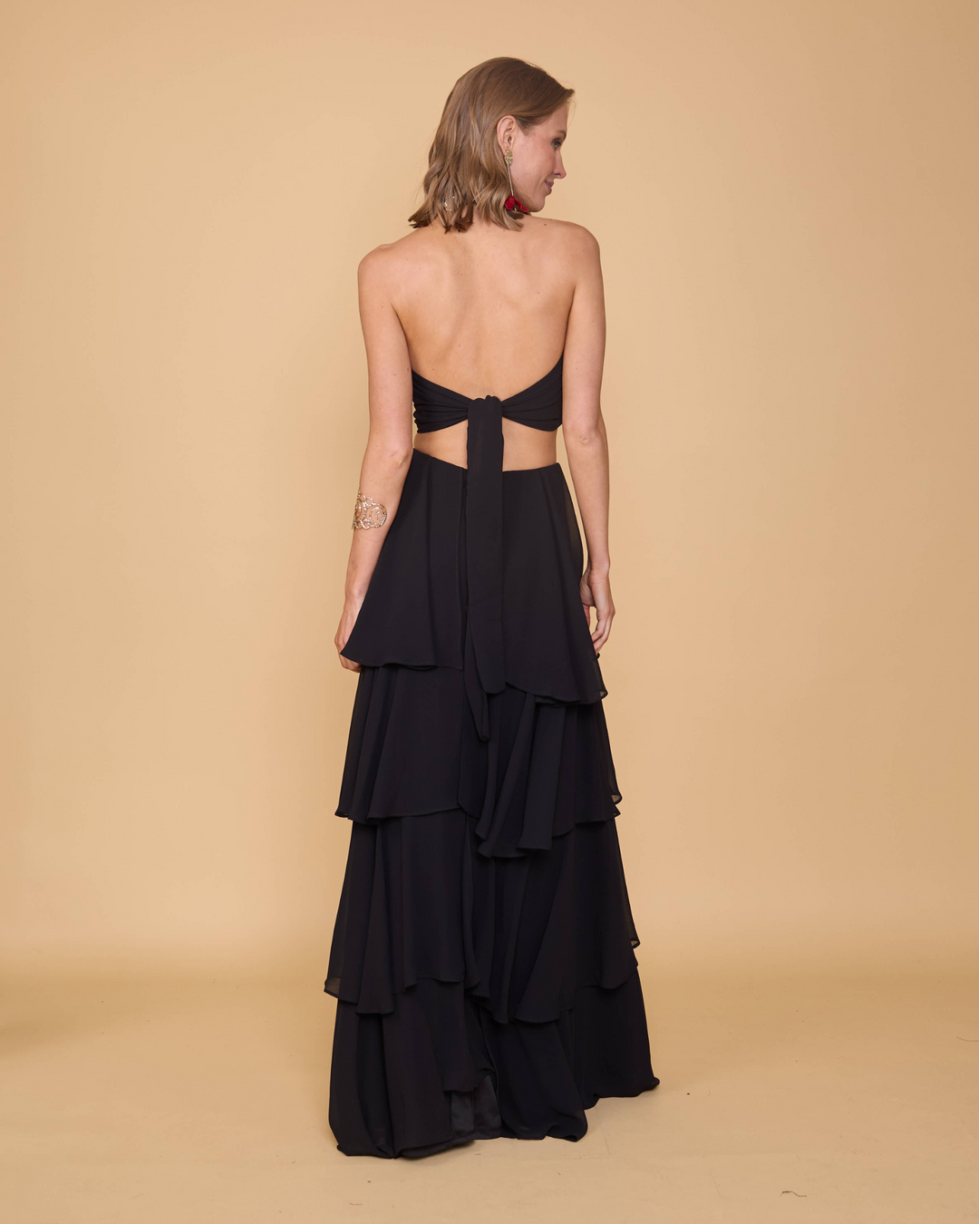 Top Gia Halter Negro