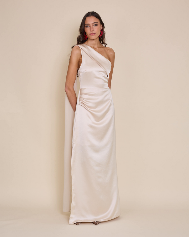 Vestido Mairena Crema