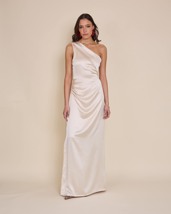 Vestido Mairena Crema