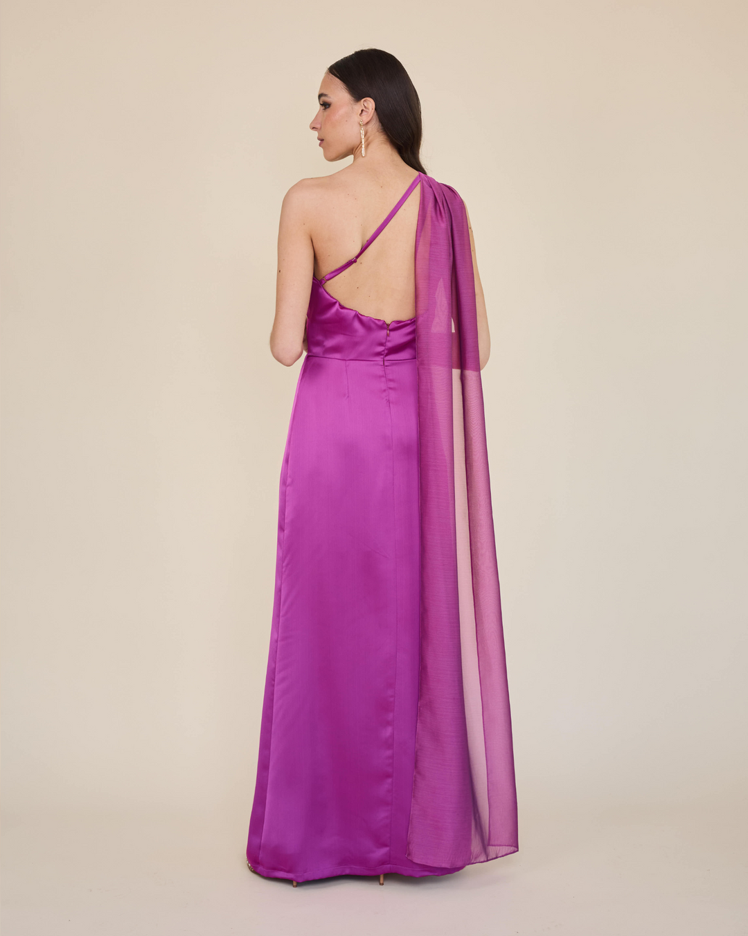 Vestido Mairena Magenta