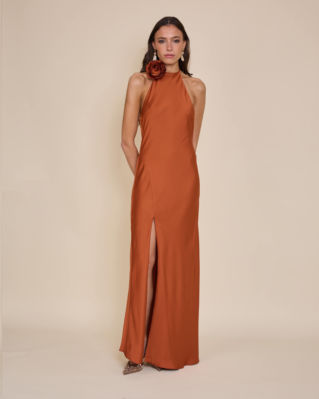 Vestido Bianca Terracota