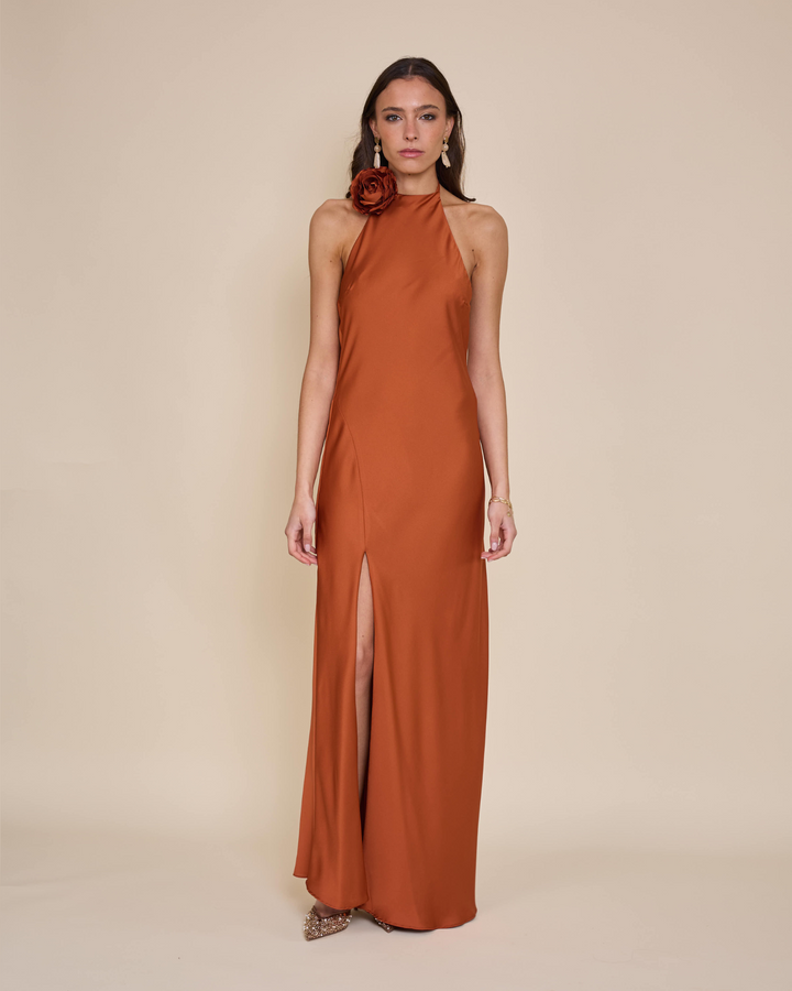 Vestido Bianca Terracota