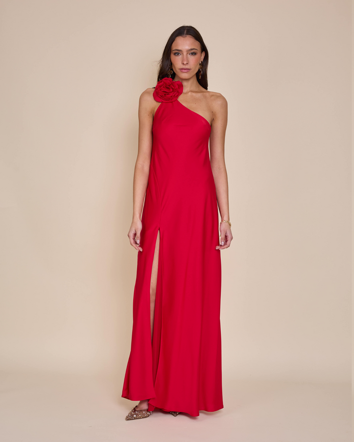 Vestido Adela Rojo