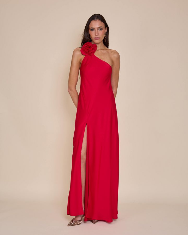 Vestido Adela Rojo