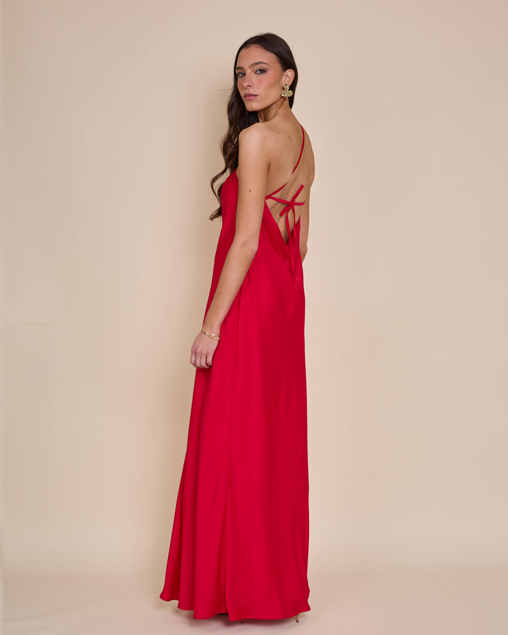 Vestido Adela Rojo