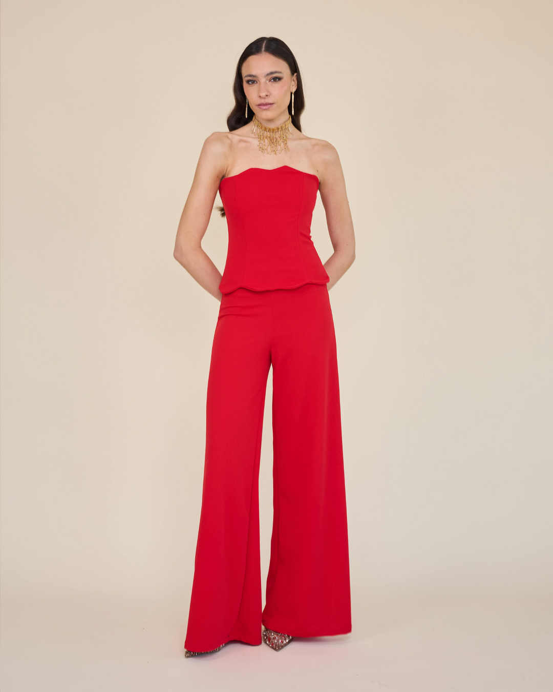 Pantalon Amalia Rojo