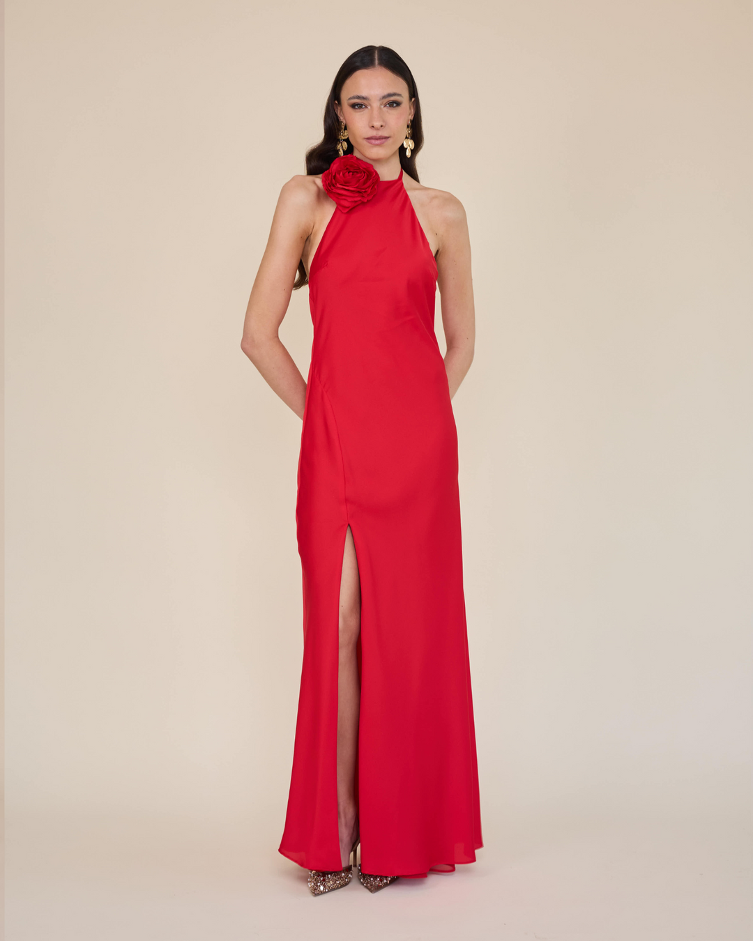 Vestido Bianca Rojo