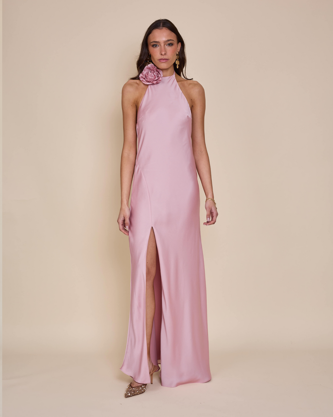 Vestido Bianca Palo Rosa