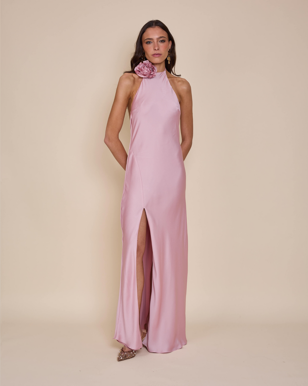 Vestido Bianca Palo Rosa