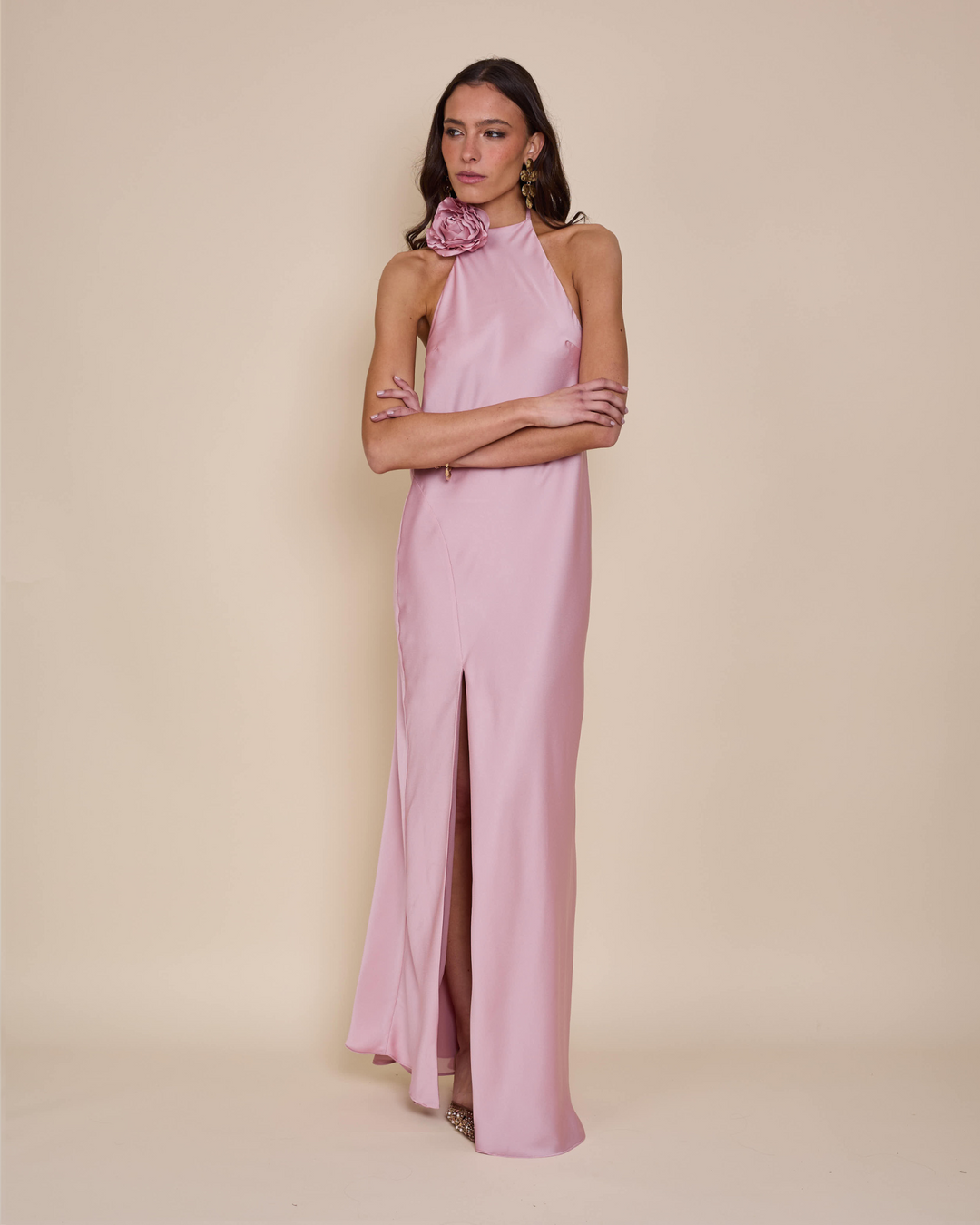 Vestido Bianca Palo Rosa