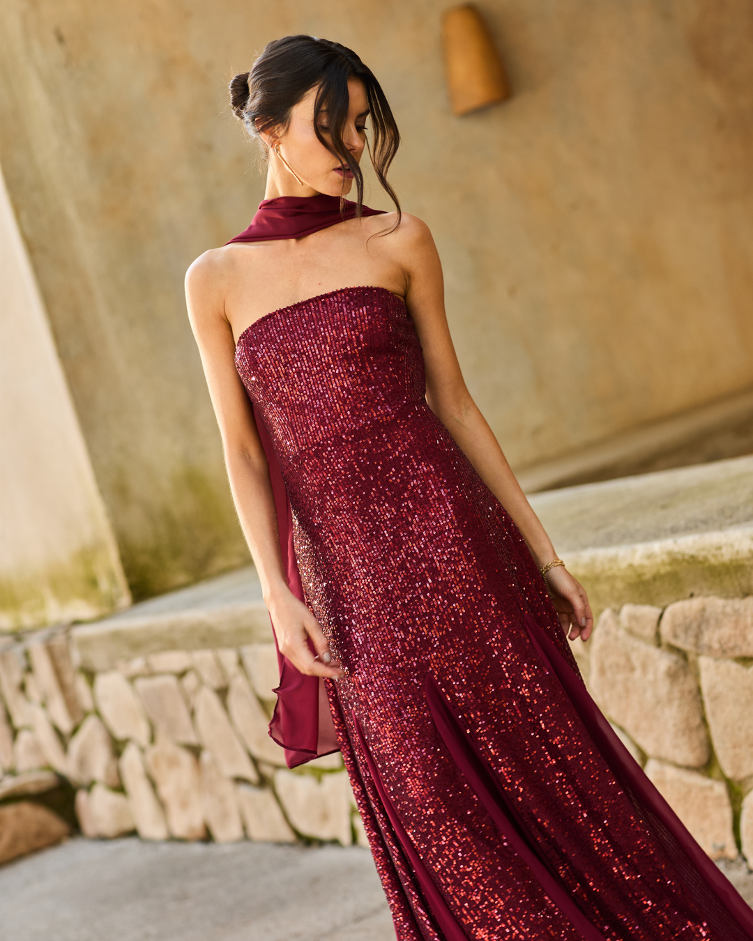 Vestido Verona Rojo Italiano