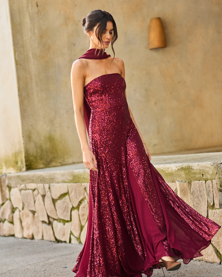 Vestido Verona Rojo Italiano
