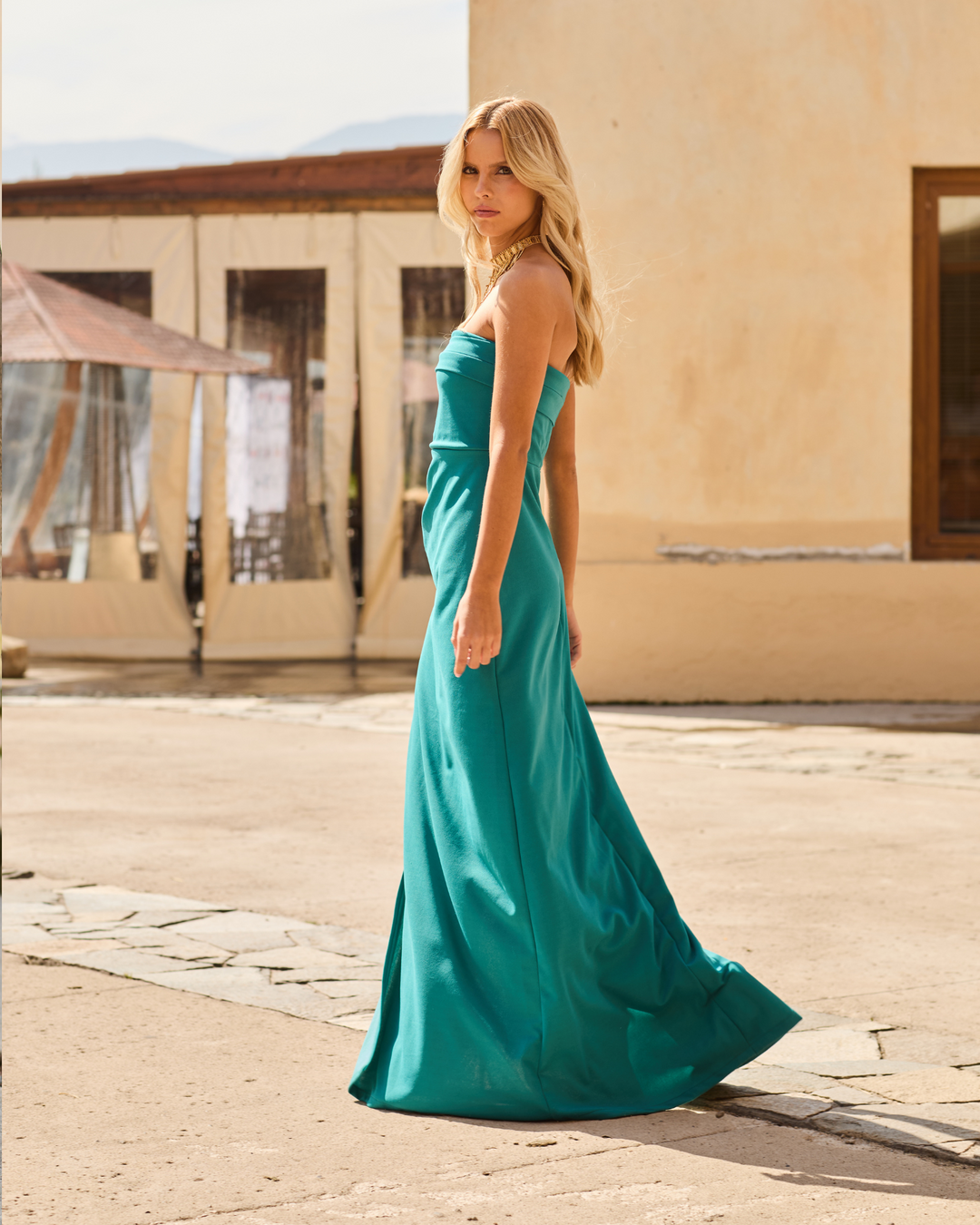 Vestido Lucia Petroleo