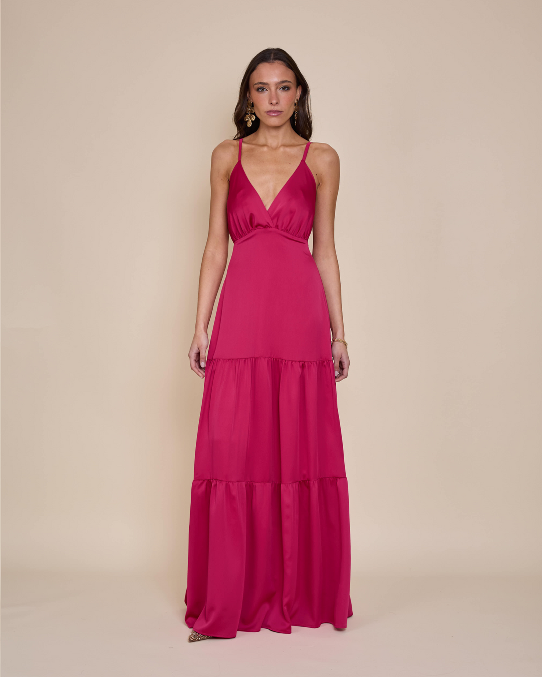 Vestido Leticia Magenta