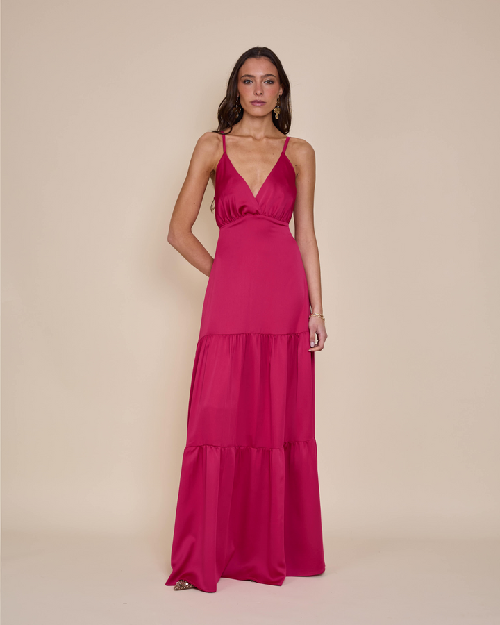 Vestido Leticia Magenta