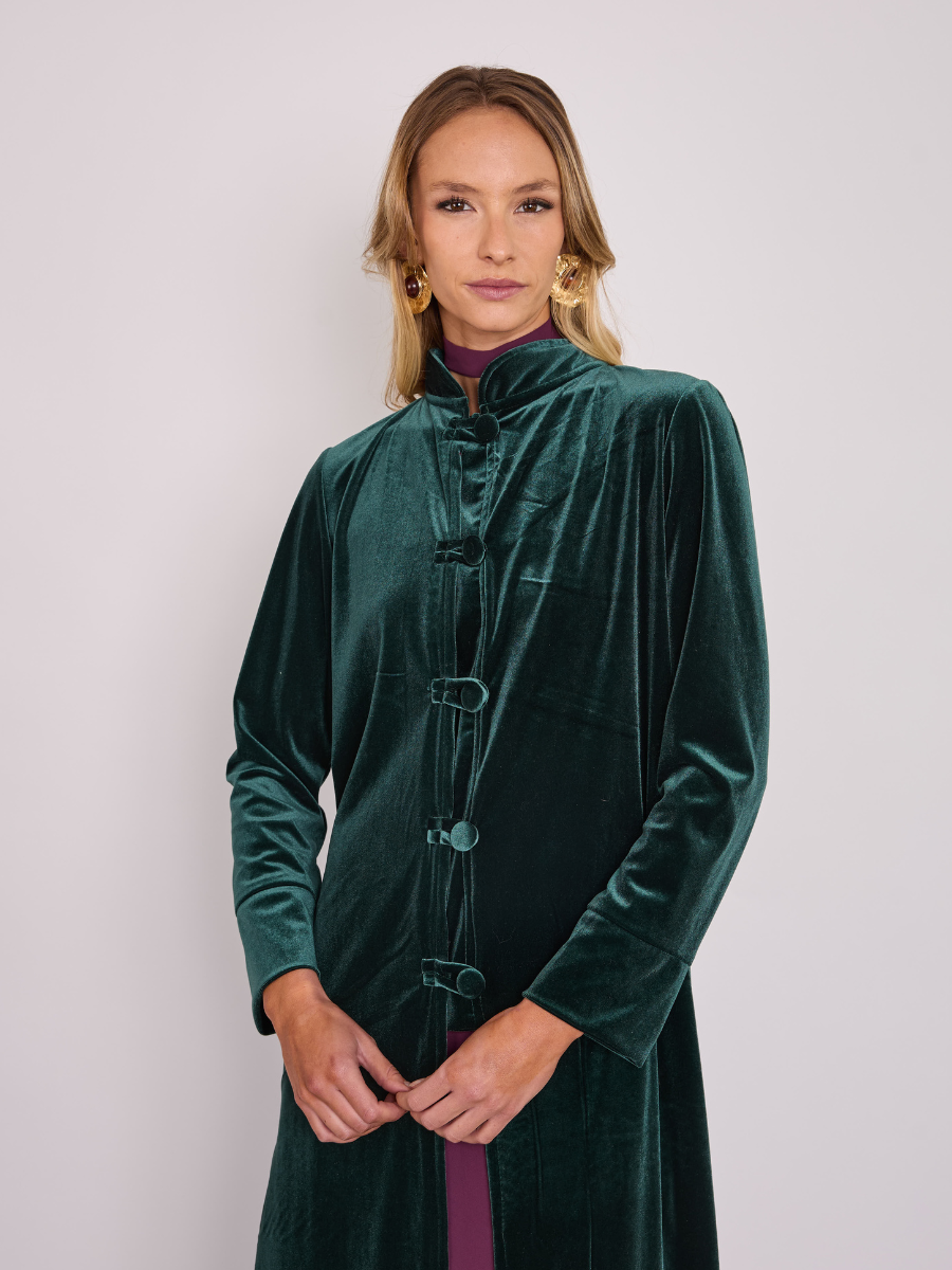 Tapado Velvet Verde