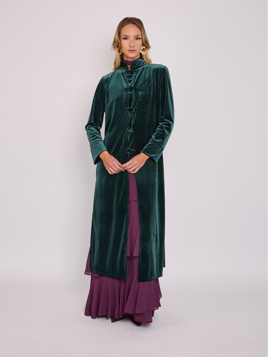 Tapado Velvet Verde