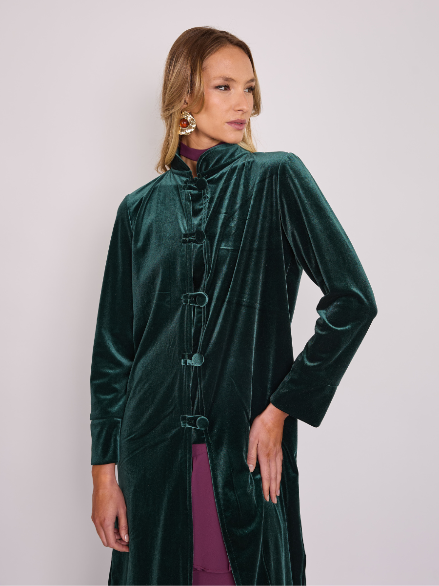 Tapado Velvet Verde