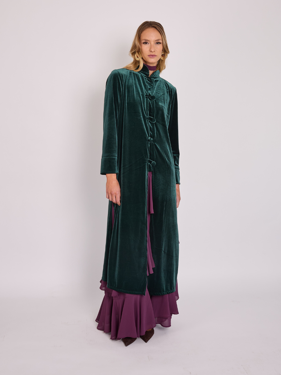 Tapado Velvet Verde