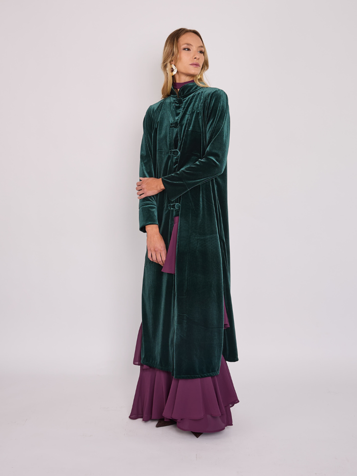 Tapado Velvet Verde