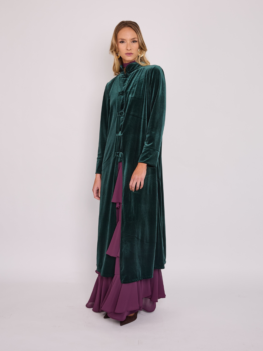 Tapado Velvet Verde