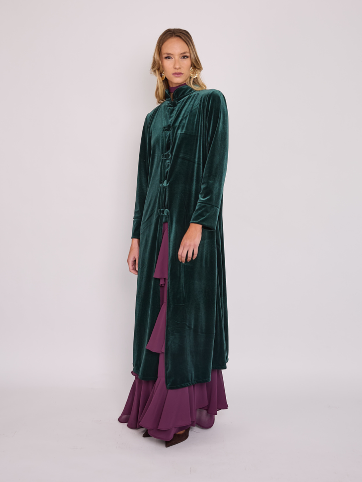 Tapado Velvet Verde