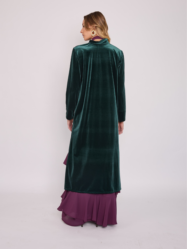 Tapado Velvet Verde