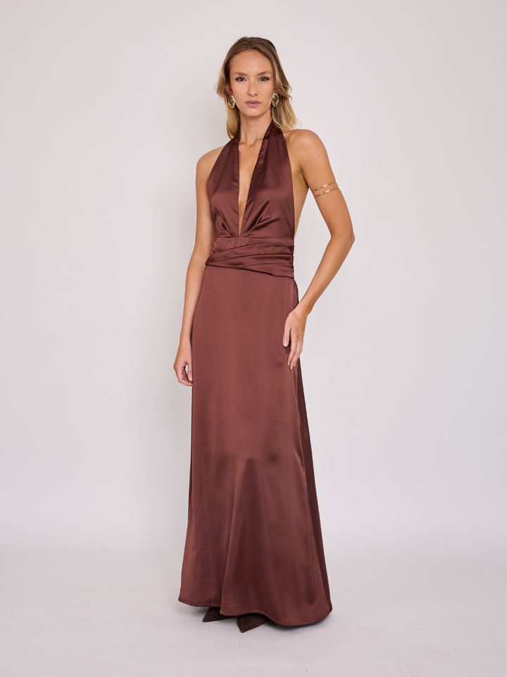 Vestido Amara Cafe