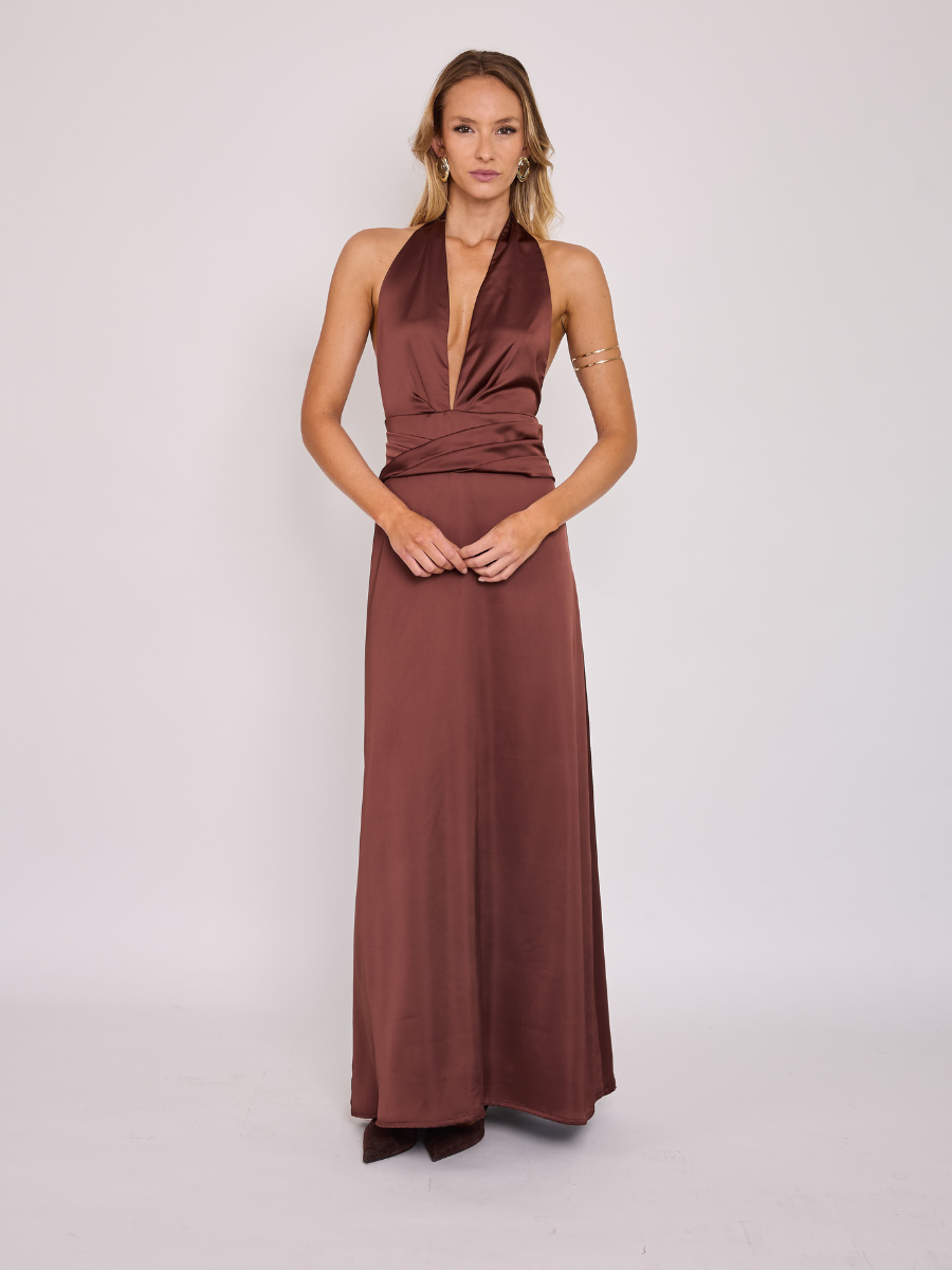 Vestido Amara Cafe