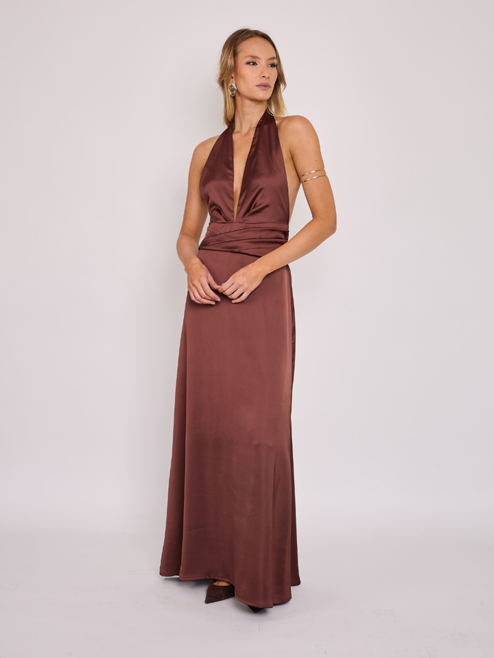 Vestido Amara Cafe