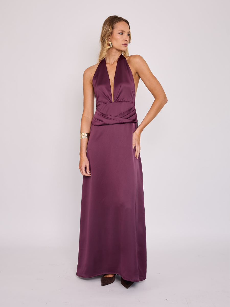 Vestido Amara Vino