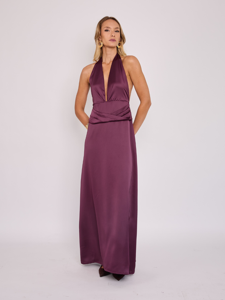 Vestido Amara Vino
