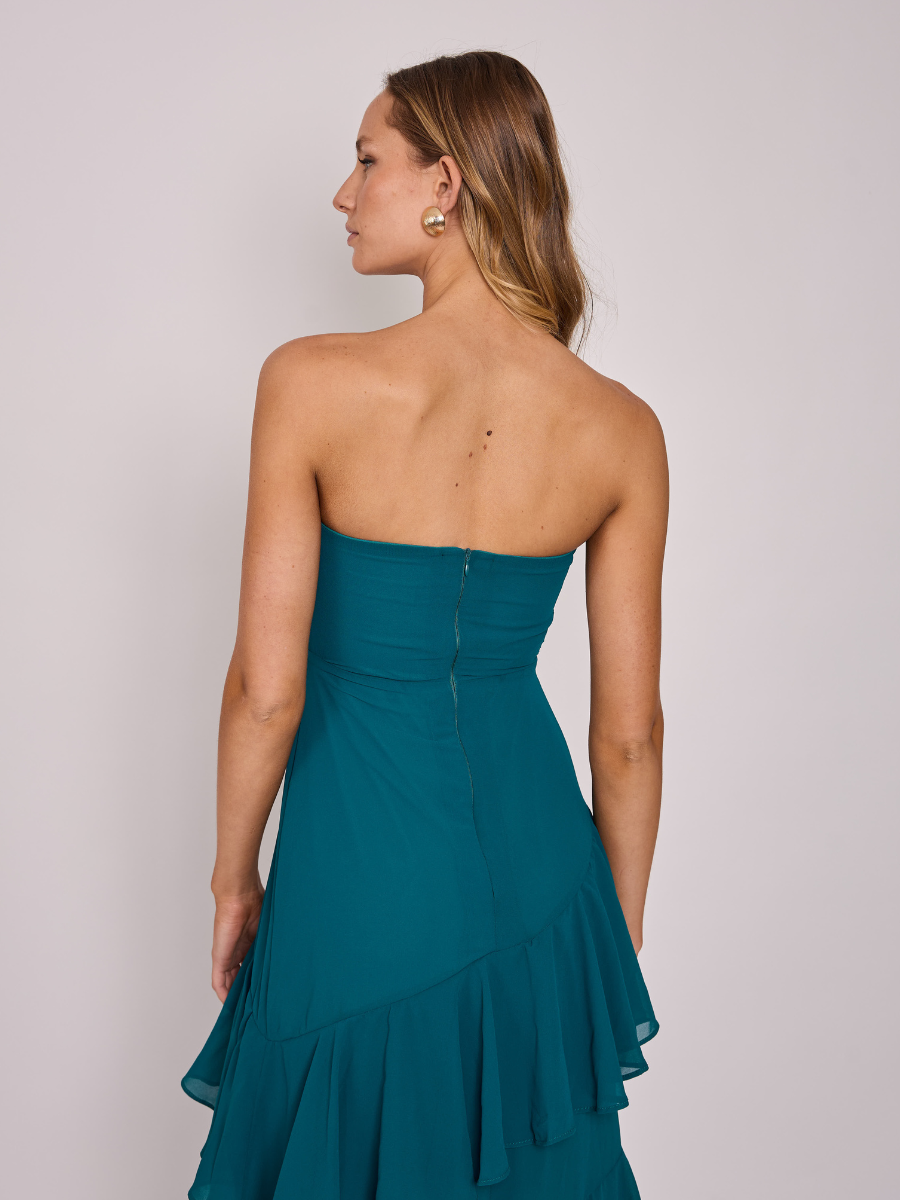 Vestido Amaia Petroleo