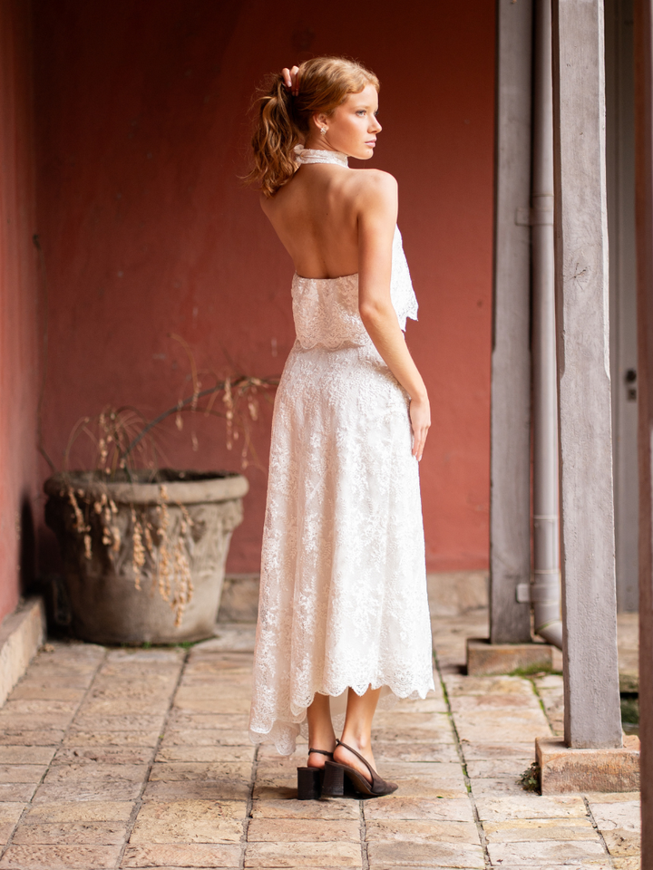 Falda Claire Blanco