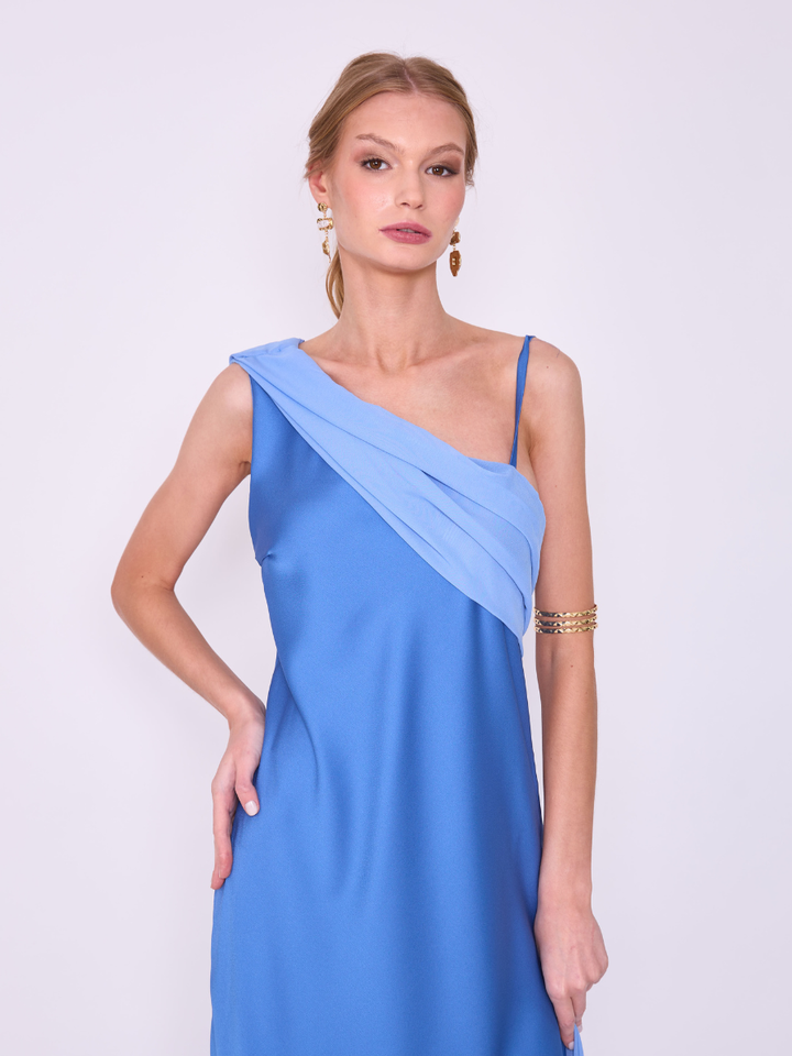Vestido Magnolia Azul Claro