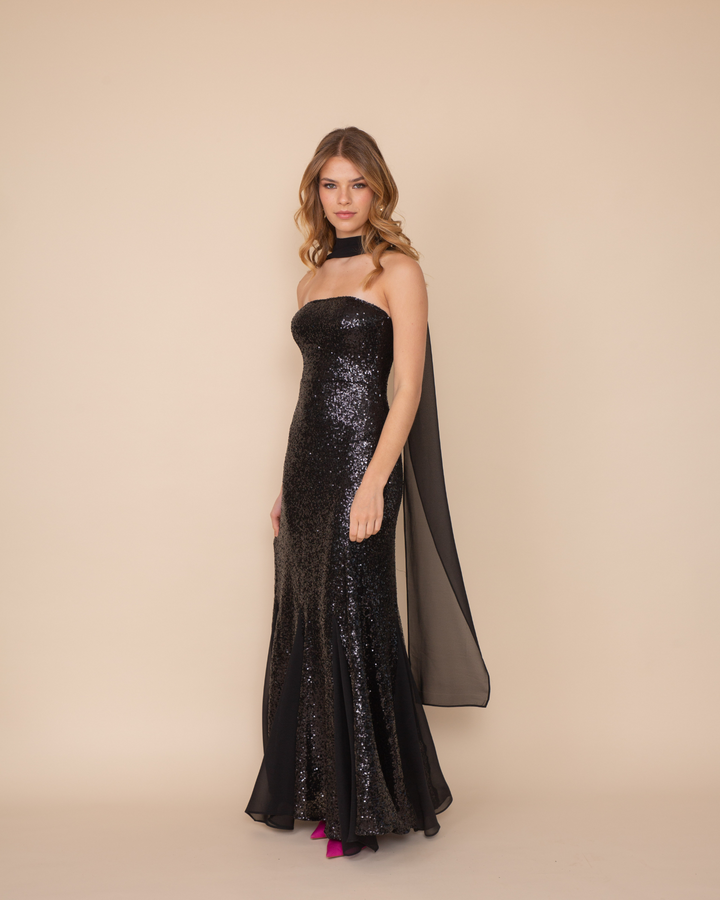 Vestido Cadiz Negro