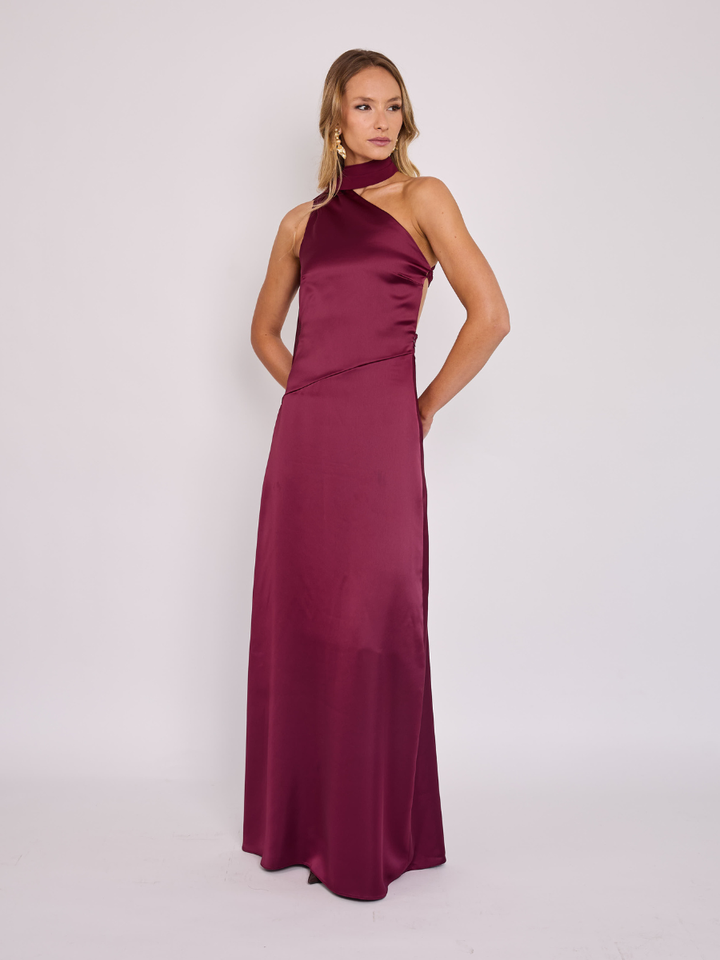 Vestido Salamanca Burdeo