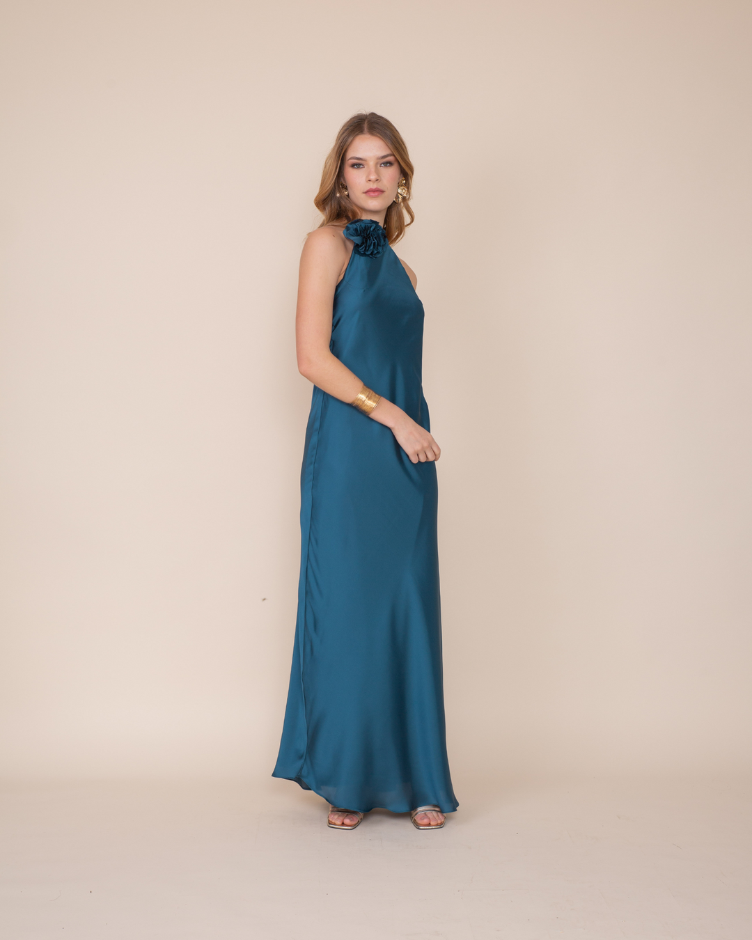 Vestido Mallorca Azul Medio