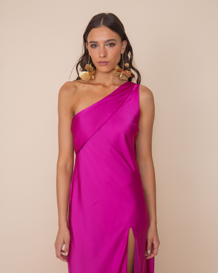 Vestido Agostina Magenta