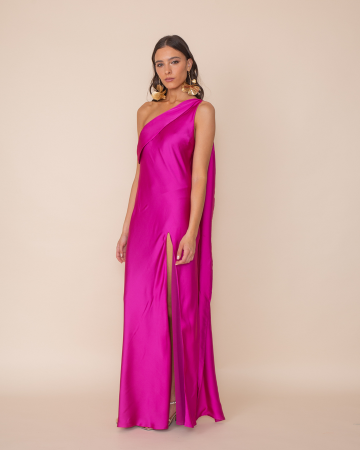 Vestido Agostina Magenta