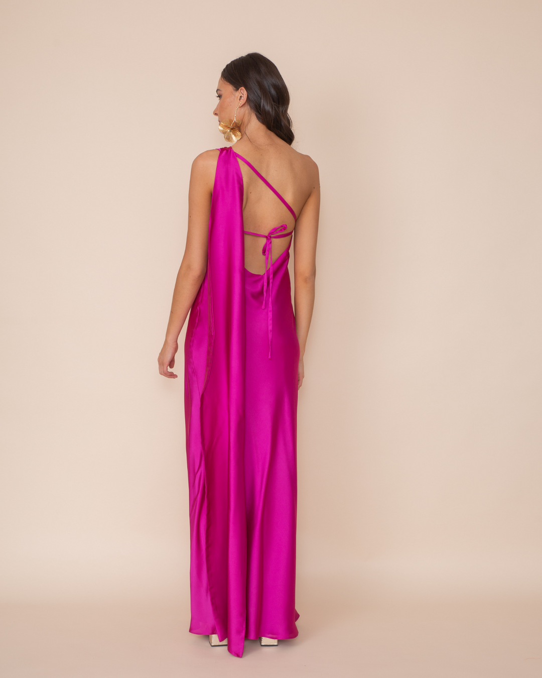 Vestido Agostina Magenta