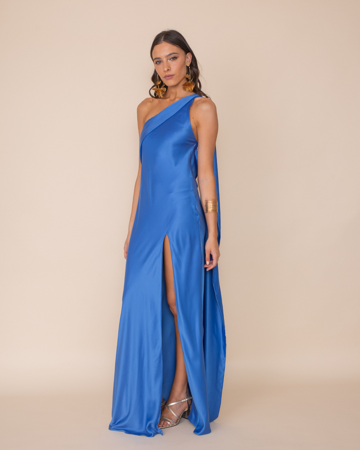 Vestido Agostina Azul Claro
