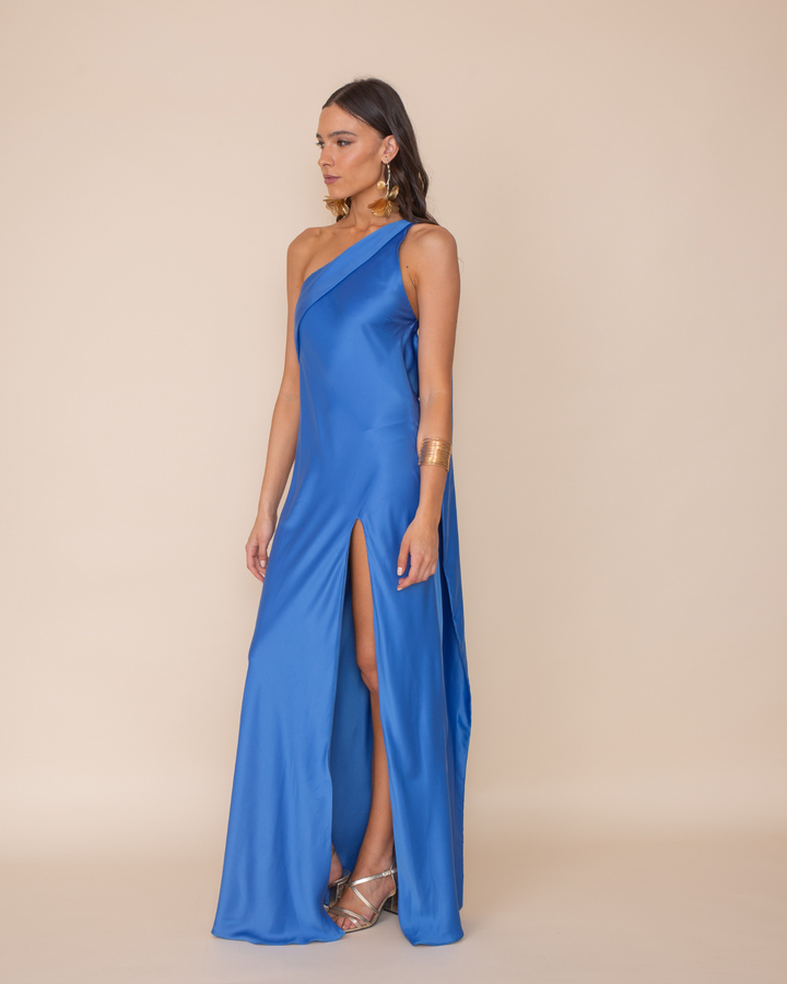 Vestido Agostina Azul Claro