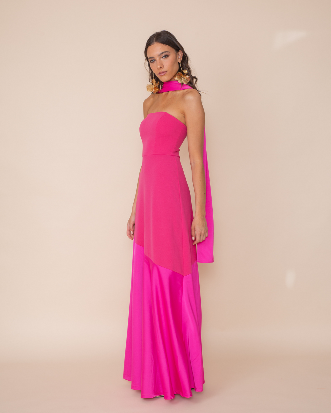 Vestido Ágata Fucsia