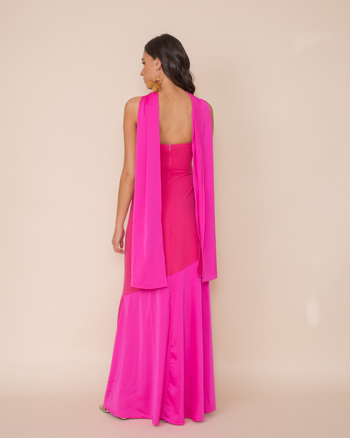 Vestido Ágata Fucsia